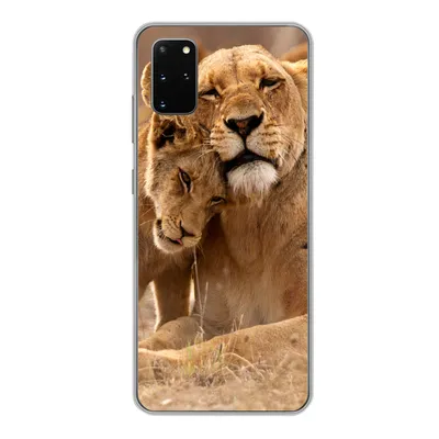 Produktbild von MuchoWow® Handyhülle Schutzhülle Hülle für Samsung Galaxy S20 Plus Löwe - Wilde Tiere - Jungtier Silikon Softcase Handy Hülle - Hartschale