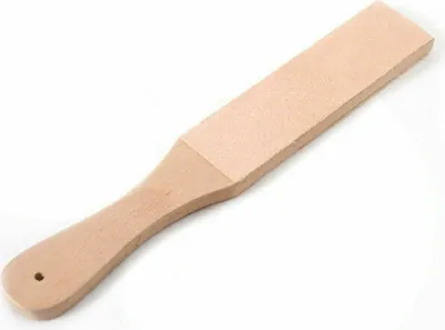 Obrázek produktu pro Kožený brousek na broušení nožů Strop Honing Leather For Straight Razor 38cm
