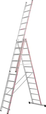 Obrázok produktu pre Hymer Mehrzweckleiter, dreiteilig 4047 3x11 Sprossen