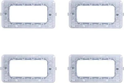 Obrázek produktu pro Elektrické ovládání zásuvek – 4 moduly – bílé – kompatibilní se systémem Matix