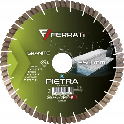 Image de Ferrati Pietra 350 mm Diamanttrennscheibe