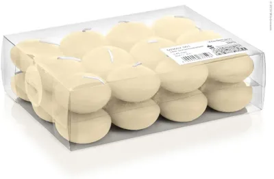 Produktbild von Schwimmkerzen Bisquit Ø 45 mm, 24 Stück