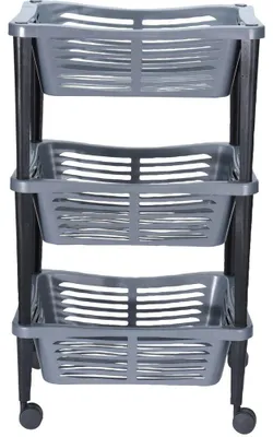 Produktbild von Trolley Universal Trolley für Bad, Bücherregal, Schrank - 3 Ebenen