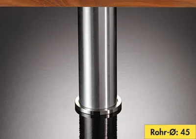 Produktbild von Naber Cippo. Sockelfuß Höhe: 145 mm, Edelstahl  - Trag-/Stützelement