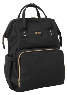 Produktbild von Kikkaboo Siena Wickeltasche Schwarz  Schwarz One Size