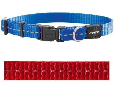 Produktbild von Rogz For Dogs Nitelife Halsband Rot