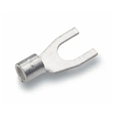 Produktbild von Gabelkabelschuh, DIN 46234, Leiterquerschnitt/ Anschlussbolzen 1,5- 2,5 qmm/3 mm (Pack à 100 Stück)
