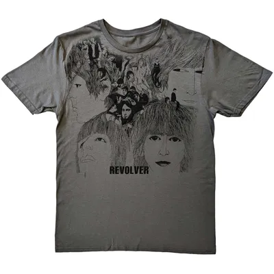 Zdjęcie produktu dla The Beatles Revolver Charcoal Grey L Koszulka