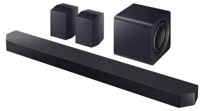 Zdjęcie produktu dla Samsung Q-series HW-Q995F, 11.1.4 kan., 41 W, Dolby Digital 5.1, Dolby Digital Plus, Dolby TrueHD, AI Sound Pro, Game Pro, Standardowy, 19 W, Subwoofer aktywny