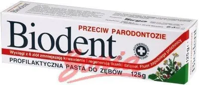 Produktbild von Biodent Zahncreme Parodontose-Schutz 125g