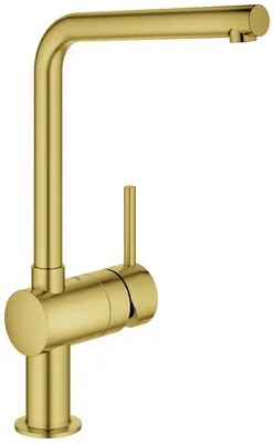 Produktbild von GROHE 31375GN0 Einhand-Spültischbatterie Minta 31375 L-Auslauf cool sunrise gebürstet