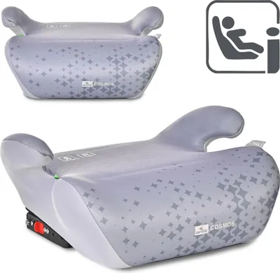 Zdjęcie produktu dla Fotelik dziecicy Lorelli Cosmos i-Size (125-150 cm) Isofix, zdejmowana osona, szary podokietnik