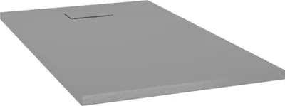 Produktbild von vidaXL Duschwanne SMC Grau 120x70 cm