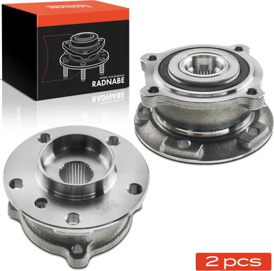 Produktbild von Frankberg 2x Radnabe Radlagersatz Vorderachse beidseitig für BMW X5 X6 3.0L 4.8L 2.0L 4.4L 2006-2019