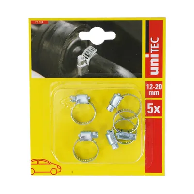 Produktbild von Schlauchschellen 12-20mm 5-tlg.