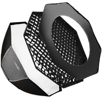 Obrázek produktu pro Walimex pro Octagon Softbox PLUS Orange Line 170, Černá, Zlato, Stříbrná, Bílá, Hliník, Bavlna, Plast, PVC, 3,7 kg, 680 mm, 1700 mm, 1700 mm
