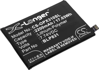 Produktbild von TECHTEK Akku Kompatibel mit [OPPO] CPH2173, Find X3 Pro, OPG03, PEEM00 Ersetzt BLP831