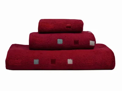 Produktbild von framsohn Walkfrottier Handtücher Quattro Micromodal 100% Baumwolle Frotteetücher saugstark Besonders saugfähig 50x100 cm Bordeaux