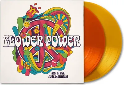 Obrázok produktu pre Flower Power-Best Of Love,Peace And Happiness -   - (CD / Titel: H-P)