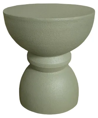 Image de Table basse moderne Rebecca Mobili Serpentine 42,5 x 35 x 35 cm MGO Vert