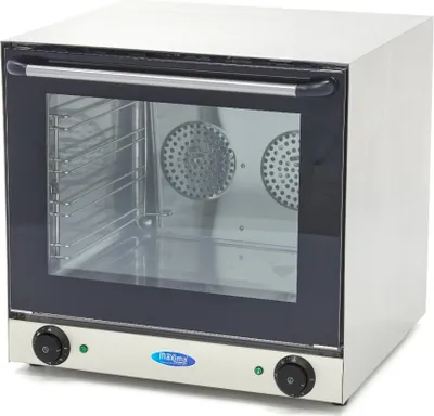 Image de Maxima - Four à convection Gastro - Peut accueillir 4 plateaux - Minuteur intégré - Jusqu'à 300 ° C