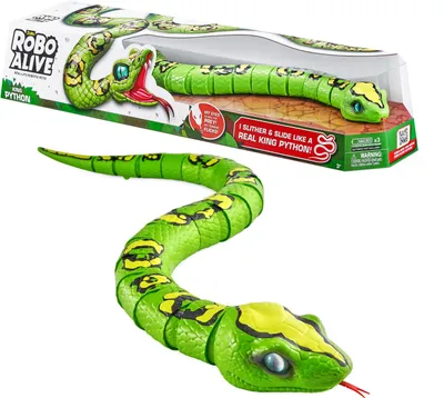 Image de Robo Alive Python royal série 1, dès 3 ans,, ZURU