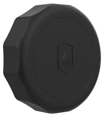 Image de INF Étui adhésif en silicone pour AirTag – Protection étanche adhésive 3M, compatible avec Apple AirTag 2 Le noir
