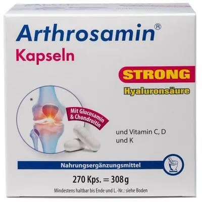 Produktbild von Arthrosamin strong Kapseln 270 St