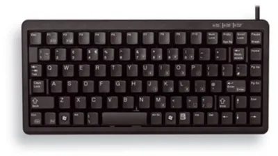 Obrázok produktu pre CHERRY G84-4100, Mini, Kábel, USB, QWERTY, Čierna