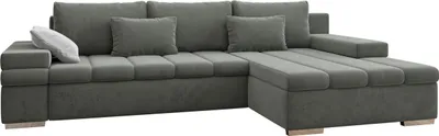 Produktbild von MIRJAN24 Ecksofa Bangkok Premium, Stilvoll L-Form Sofa mit Schlaffunktion und Bettkasten, Wohnlandschaft (Seite: Rechts, Piano 14 + Piano 13)