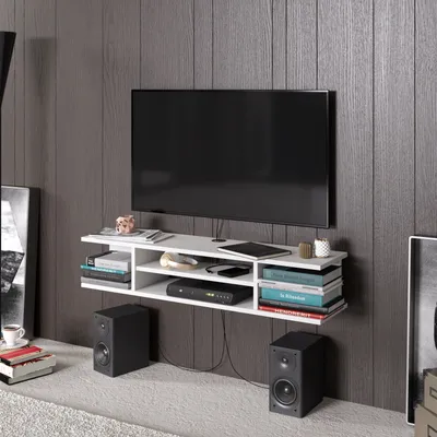 Produktbild von Decorotika Pivot TV Board für TVs bis zu 47" | Weiß