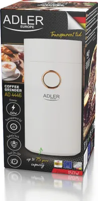 Obrázok produktu pre Mlynček na kávu Adler AD 4446wg