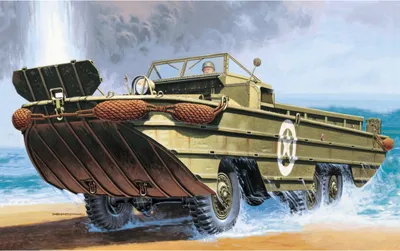 Produktbild von Modellbausatz Militär 7022 - DUKW (1:72)