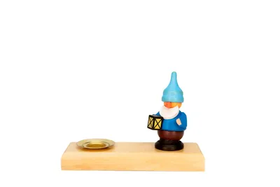 Obrázek produktu pro Svícen trpaslík s lucernou barevný ŠxVxH 10x7x3,5cm NOVINKA
