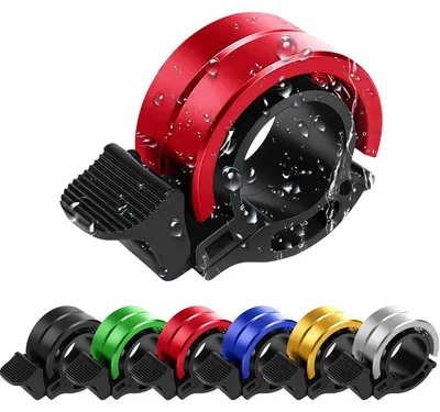 Productafbeelding van Fietsbel voor Mountainbike, Mini Fietsbel voor 22-22.8 mm Stuur - Rood