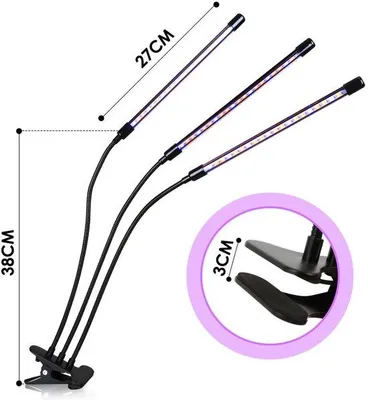 Zdjęcie produktu dla Lampa LED do uprawy roślin – 30 W