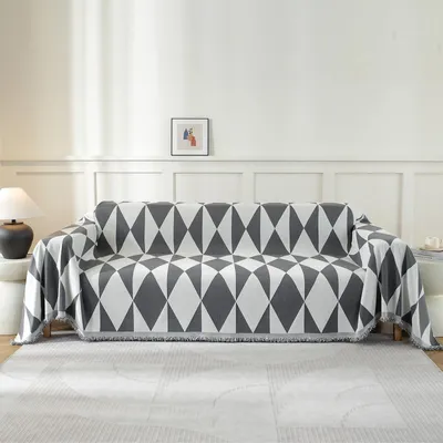 Produktbild von Universelle Sofaabdeckung 180x380 cm in Dunkelgrau
