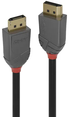 Produktbild von DisplayPort 1.2 Kabel Anthra Line (schwarz, 10 Meter)