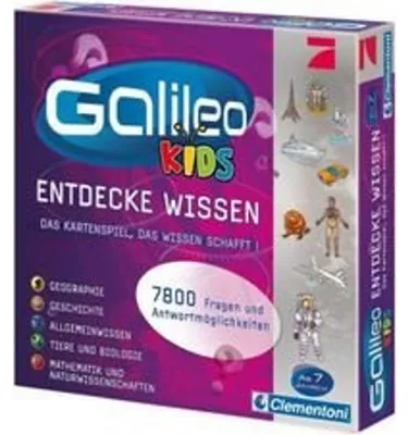 Produktbild von Clementoni Galileo - Kids Das grosse Wissens-Quiz