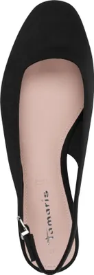Produktbild von Tamaris Damen Pumps Karree vegan 1-29425-46, Größe:38 EU, Farbe:Schwarz
