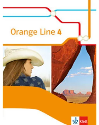 Obrázok produktu pre Orange Line 4. Schülerbuch (Flexibler Einband). Klasse 8. Ausgabe 2014
