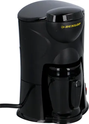 Produktbild von Dunlop 1-Tassen-Kaffeemaschine 170W | Dauerfilter | ideale Reise-Kaffeemaschine