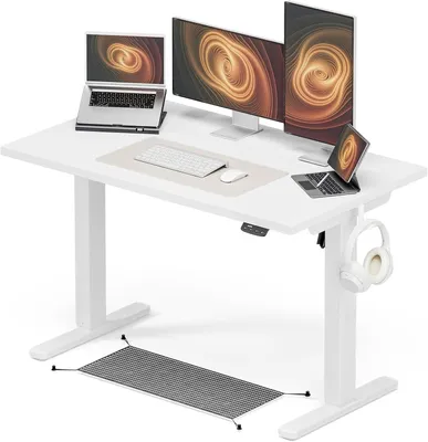 Produktbild von Elektrischer Stehschreibtisch - Verstellbarer Schreibtisch - Stehschreibtisch - Höhenverstellbarer Schreibtisch - Ergonomischer Schreibtisch