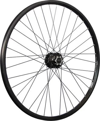 Produktbild von 28 / 29 Zoll Vorderrad Ryde Zac2000 geöst Shimano 6 Loch Disc Nabendynamo schwarz QR