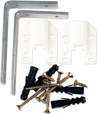 Produktbild von Wandträger kurz 9,5cm universal für Innenlauf Schienen weiß 1/2/3-läufig