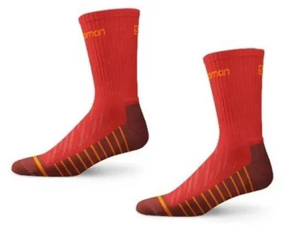 Zdjęcie produktu dla Skarpety Salomon Life 2-pack 16023-RED/ORANGE Pullover Salomon rozmiar: 39-41,