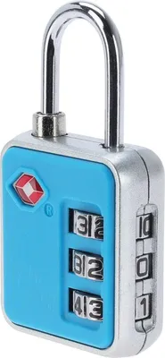 Produktbild von Vorhängeschlosskombination für proworld bag koffer blau