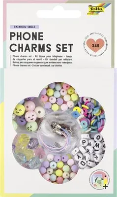 Obrázok produktu pre folia 32029 folia Perlen-Set Phone Charms Set mehrfarbig