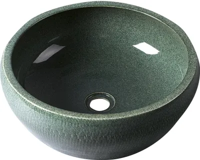 Immagine prodotto di Sapho Priori - Lavabo, diametro 420 mm, senza sfioratore, verde PI013