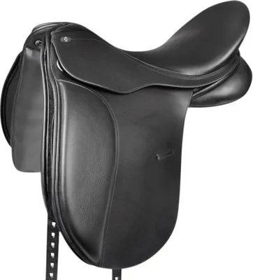 Produktbild von Waldhausen Dressursattel Comfort, Leder Schwarz 16,5"/42 cm
